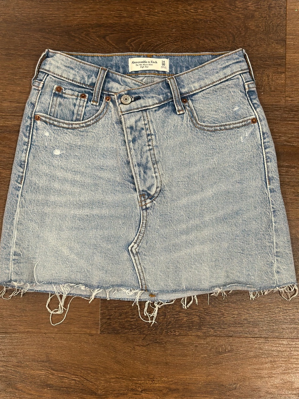 Abercrombie & Fitch Denim Mini Skirt Size 00